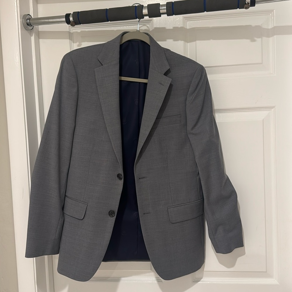 Grey blazer jacket men’s